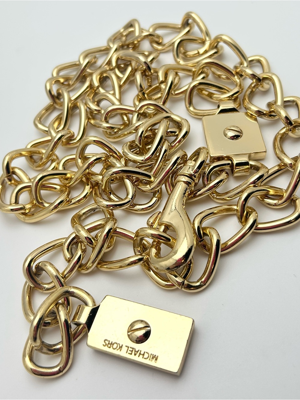 Michael Kors Gold Link Belt L 44”